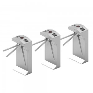 Drop Arm Tripod Turnstile with Optional Biometric Facial Recognition Access Control System TR120