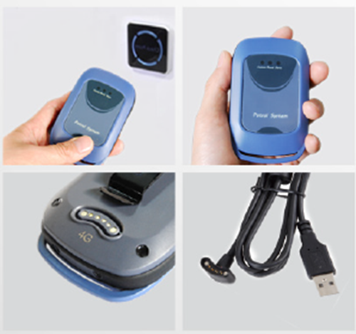 RFID Smart Guard Tour System Supporting Wireless WIFI GPRS 4G GS-6100S