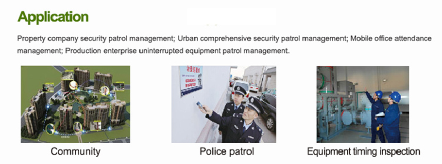RFID Smart Guard Tour System Supporting Wireless WIFI GPRS 4G GS-6100S